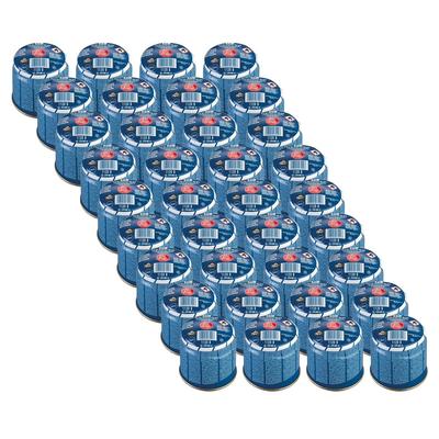 Packung mit 36 Gaskartuschen 190g Butan, durchstechbar, Gas-Stop-Sicherung Kemper