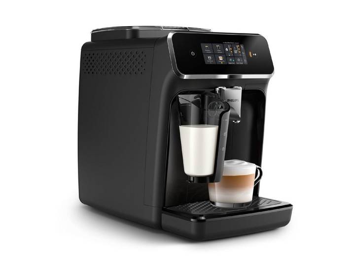 Philips Kaffeevollautomat EP2331/10 2300 Series, 4 Kaffeespezialitäten, mit LatteGo-Milchsystem