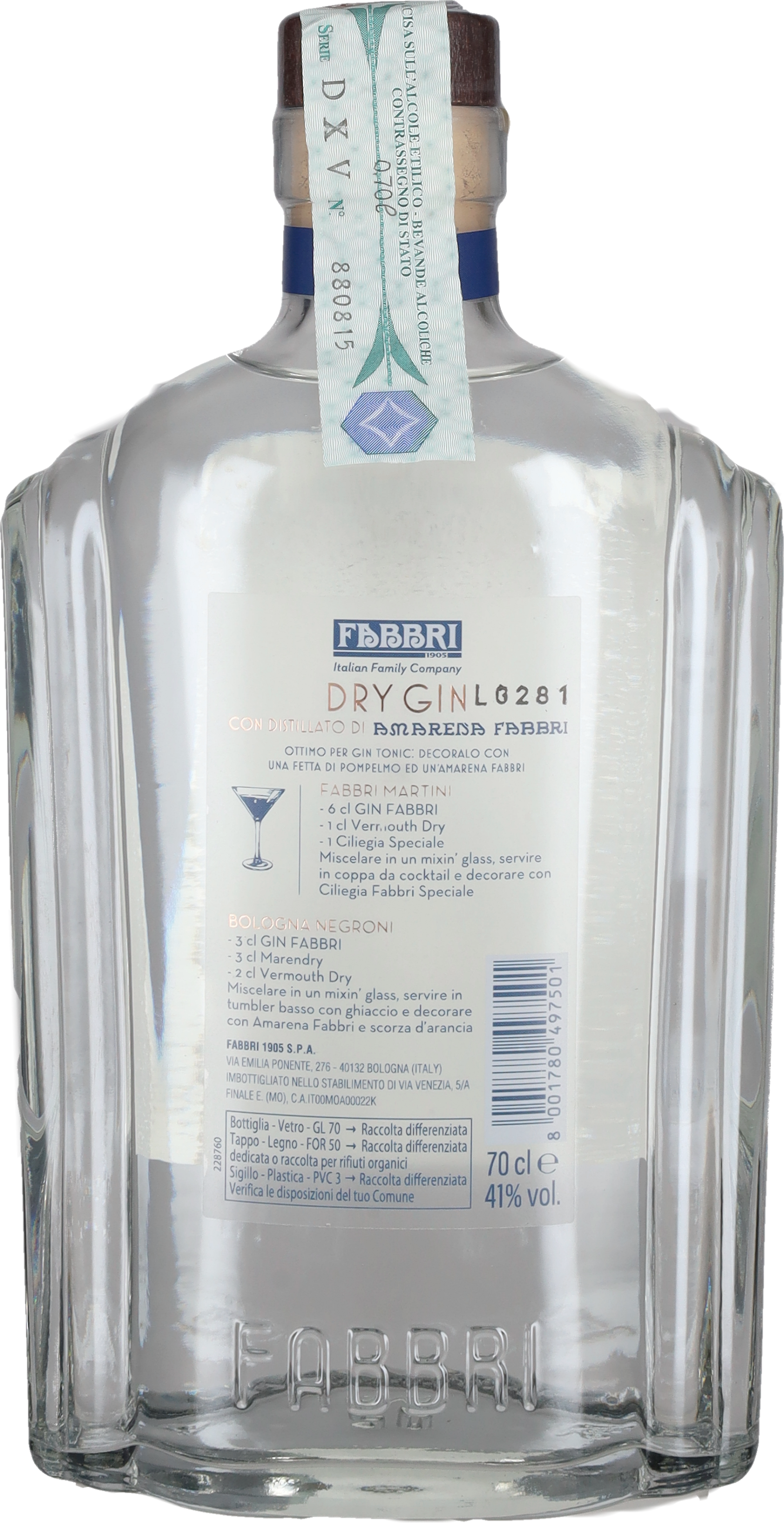 Fabbri 1905 Gin Dry