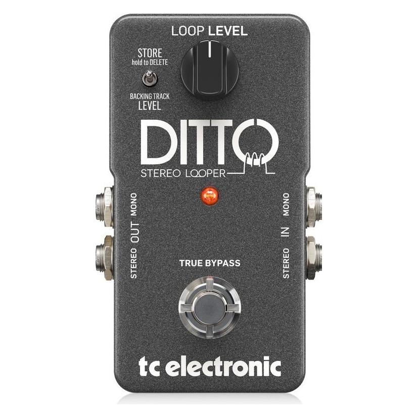 TC Electronic Ditto Stereo Looper Pedal Black (Gitarre) (DITTO STEREO LOOPER)