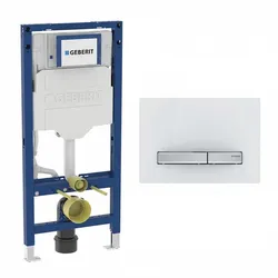 Duofix Element für Wand-WC 112cm, incl. Betätigungsplatte Sigma 50