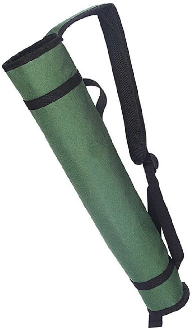INF Outdoor tragbarer Pfeilköcher Großes Fassungsvermögen mit verstellbarem Schultergurt, Oxford-Stoff Grün