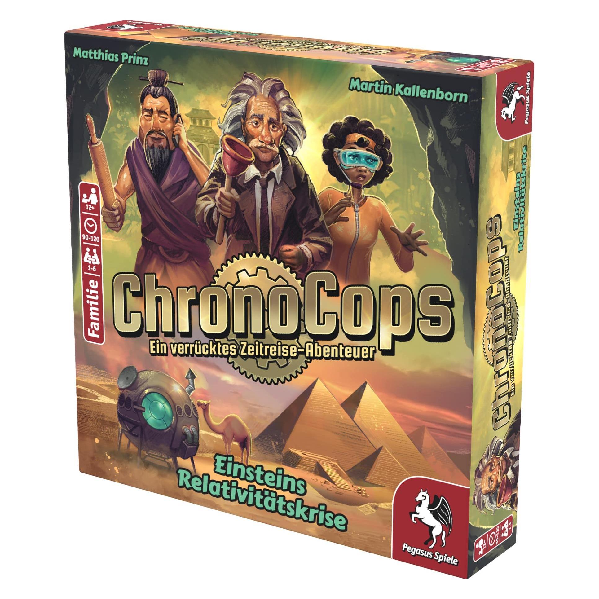 Pegasus Chrono Cops - Einsteins Relativitätskrise (Deutsch, 1 - 6 Spieler) (18190G)