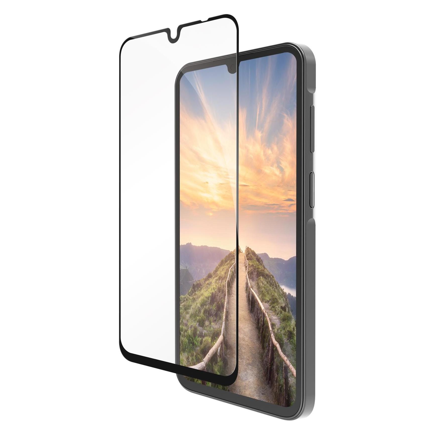 dbramante1928 Eco-Shield Displayschutzfolie, Galaxy A16, schwarze Kanten (1 Stk., Samsung Galaxy A16) (ES16BF006518)