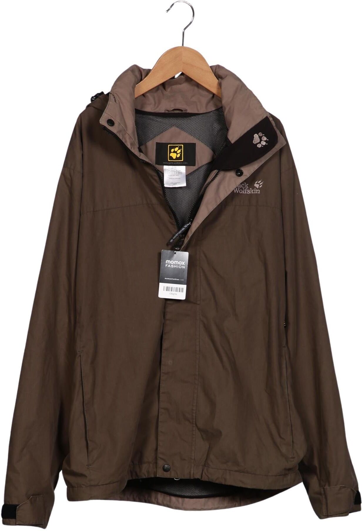 Jack Wolfskin Herren Jacke, Braun, Gr. M, Tex / Membran - Second Hand