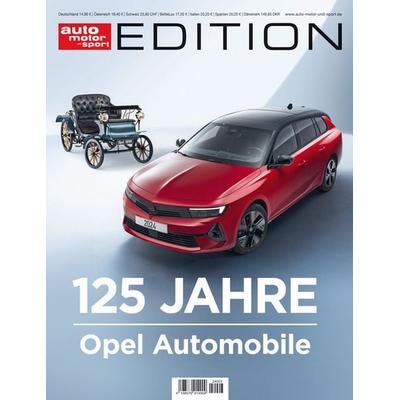 Auto motor und sport Edition - 125 Jahre Opel, Taschenbuch von , Motorbuch Verlag, 978-3-613-32170-0