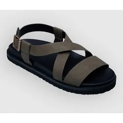 Roxy Zaho Crossed Sandalen oil green Gr. 8.5