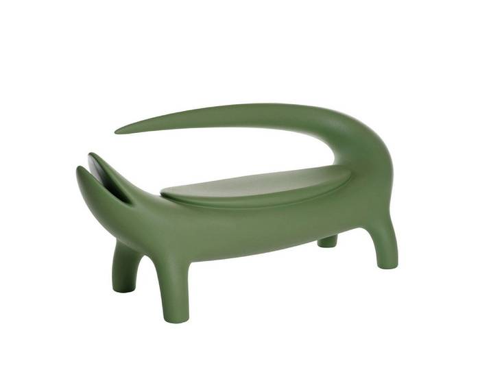 Slide Sofa Big Kroko Green Collection