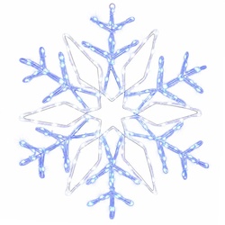 vidaXL LED-Schneeflocke Weihnachtsbeleuchtung LOVIISA 140 LEDs 42053473
