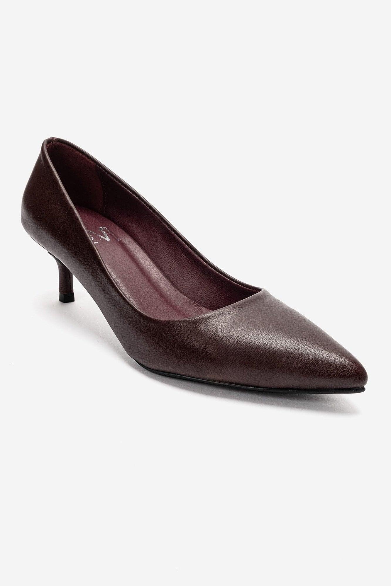 Jalen Leder-Stiletto-Pumps