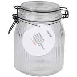 alpina Vorratsglas 1000ml, Vorratsbehälter, Transparent
