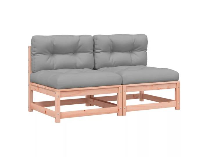VidaXL - Gartensofa douglasienholz, One Size, Braun