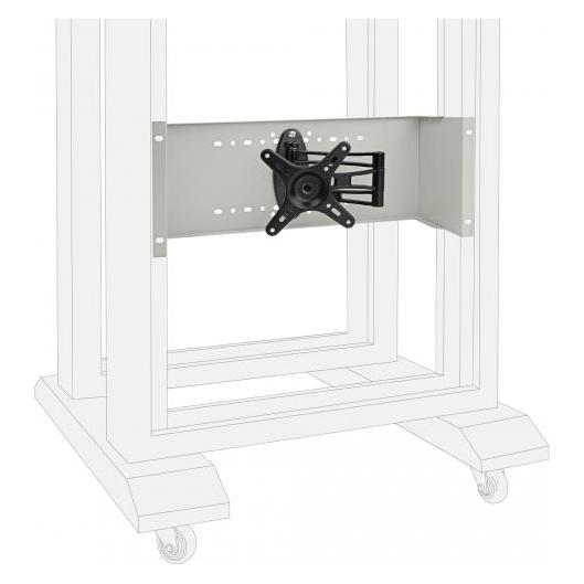 Delock 48,30cm (19") Monitorarm grau (10 kg) (42640)