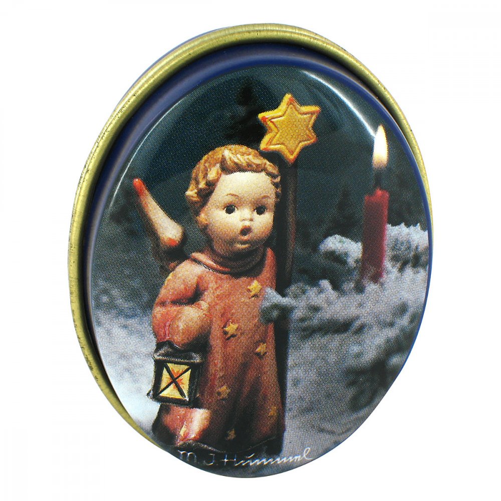 Axisis GmbH Pillendose oval Winter Motiv 05909063