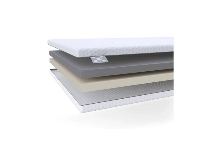 Topper SMARTSLEEP Wende-Topper Basic , weiss (weiß), B:90cm L:200cm, Kunstfaser, Topper, Topper