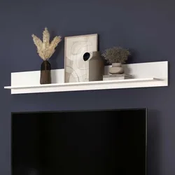 Weißes Wandboard in modernem Design 170 cm breit