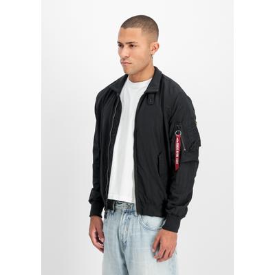 Bomberjacke ALPHA INDUSTRIES "Ripstop Light Flying Jacket", Herren, Gr. XS, schwarz, Shell: 100% Nylon. Lining: 100% Polyester, Jacken Bomberjacke