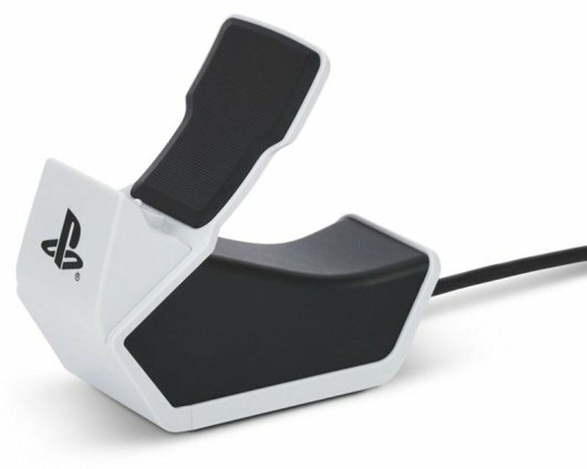 PowerA Oplaadstation voor PlayStation 5, Zwart/Wit, USB Type A naar USB Type C, 1 meter