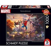 Thomas Kinkade Studios: Marvel Spider-Man & Friends - The Ultimate Alliance, Puzzle 1000 Teile