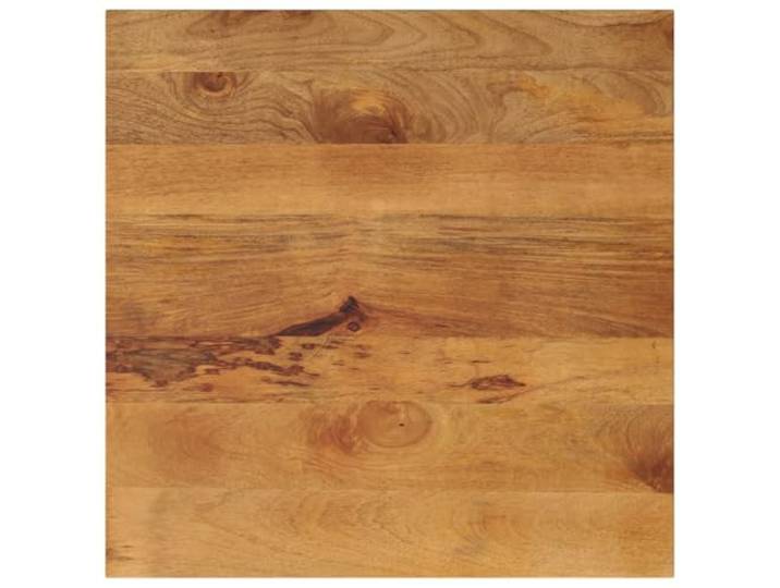 Xhnifbn Tischplatte 90x90x2,5 cm Quadratisch Massivholz Mango Rustikale Ersatztischplatte aus Mangoholz für Esstisch, Bistro oder Gastronomie im Esszimmer. Leicht abwischbar.
