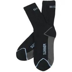 MASCOT Manica Socken COMPLETE Schwarz 3er Pack Schwarz 35-38 - 50453-912-09-35-38 - Schwarz