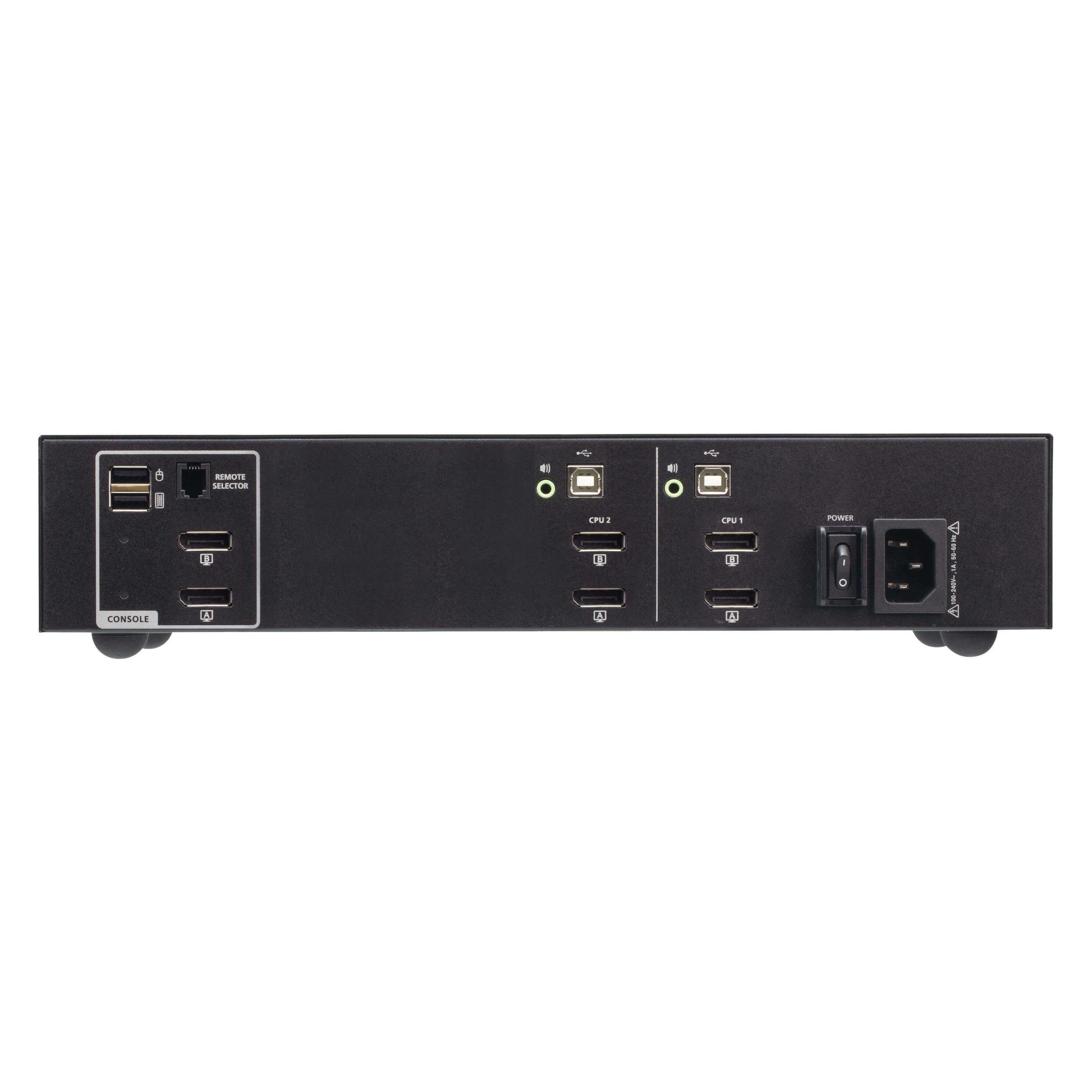 Aten CS1142DP4-AT-G 2-Port USB - DP Dual Display Secure KVM Switc (CS1142DP4-AT-G)