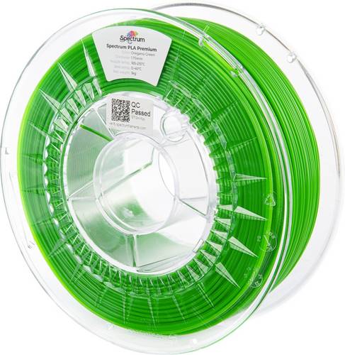 Spectrum Filaments 80845 PLA Premium Filament PLA hohe Zugfestigkeit 1.75mm 1000g oregano green, Grün 1St.