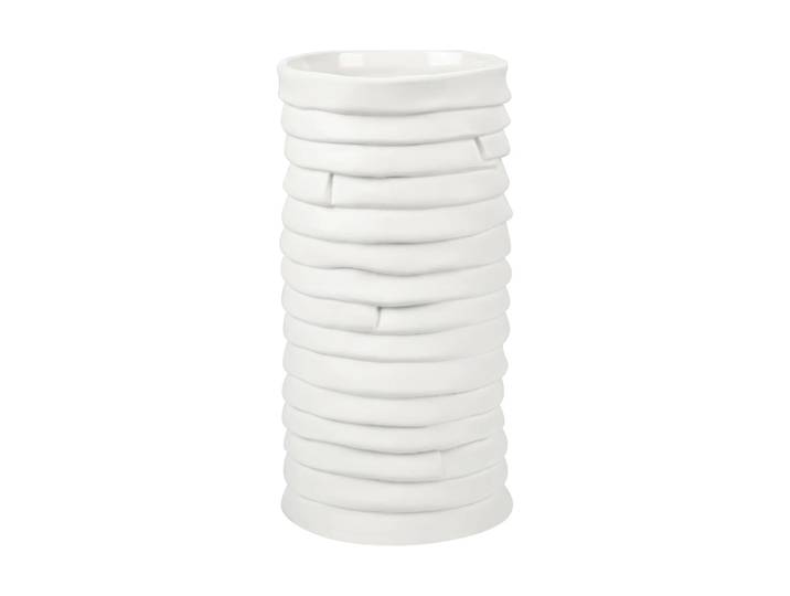 Mette Ditmer Vase Ribbon large 20 cm Blanc cassé