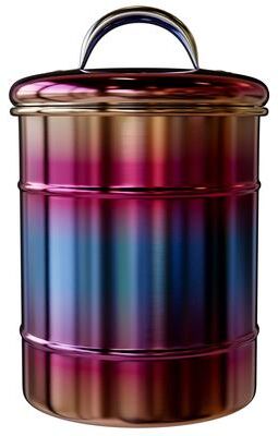 Amici Home Rainbow Metal Canister