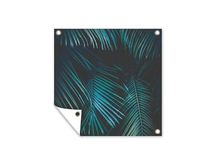 Tuinposter - 200x200 cm - Palm - Palmboom - Tropisch