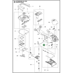 Original Husqvarna Clip Hauptkabel für Automower 435X AWD 435X AWD NERA 535 AWD und 535 AWD EPOS