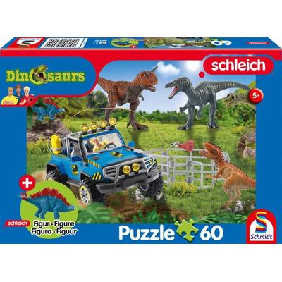 Dinosaurs, Urzeit-Giganten, 60 Teile, mit Add-on (eine Original Figur Baby Stegosaurus)