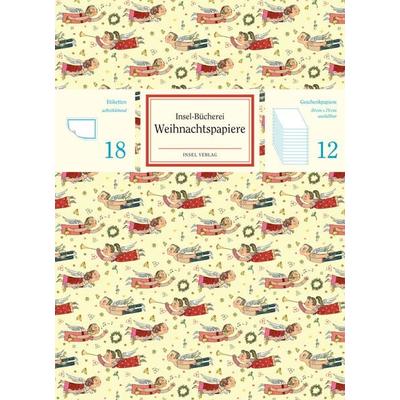 Insel-Bücherei Geschenkpapier Weihnachten