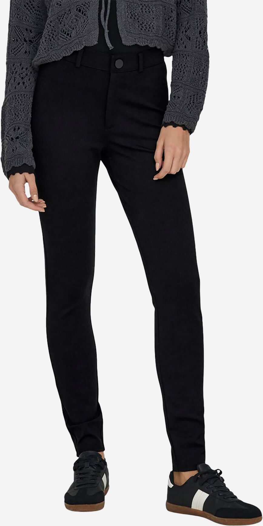 Only Marcella W - Pantalone - Donna - Nero XS