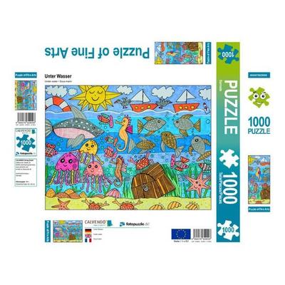 CALVENDO Puzzle Unter Wasser | 1000 Teile Lege-Größe 64x48cm Foto-Puzzle für glückliche Stunden