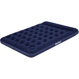 Bestway Luftbett Doppel, 203 x 152 x 28cm, mit integrierter Fußpumpe