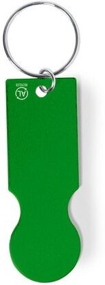 Porte-Clés Monnaie Pratique Personnalisé Talgun aluminium recyclé  vert