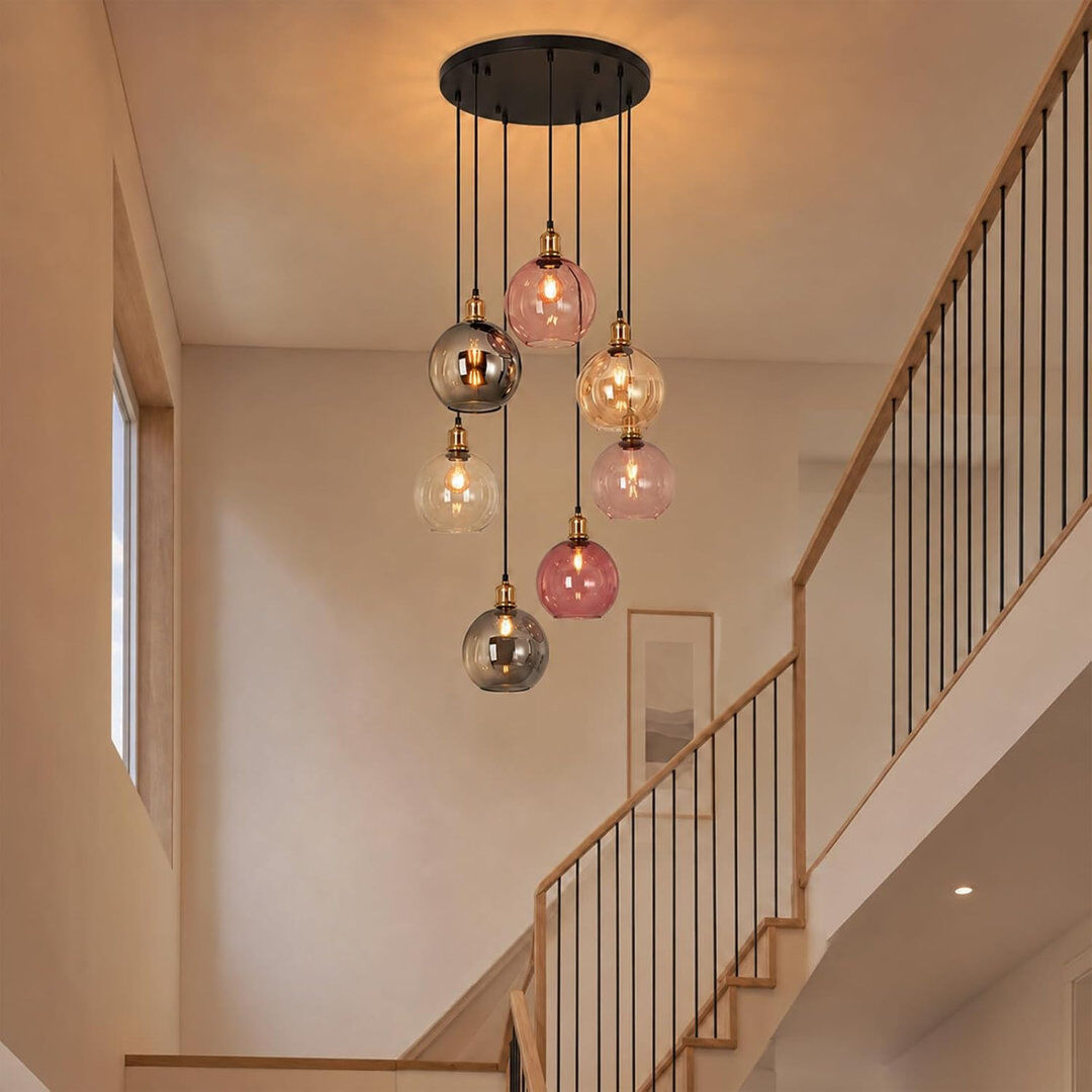 Brayden Studio 7 - Light Pendant 191cm H X 63.5cm W