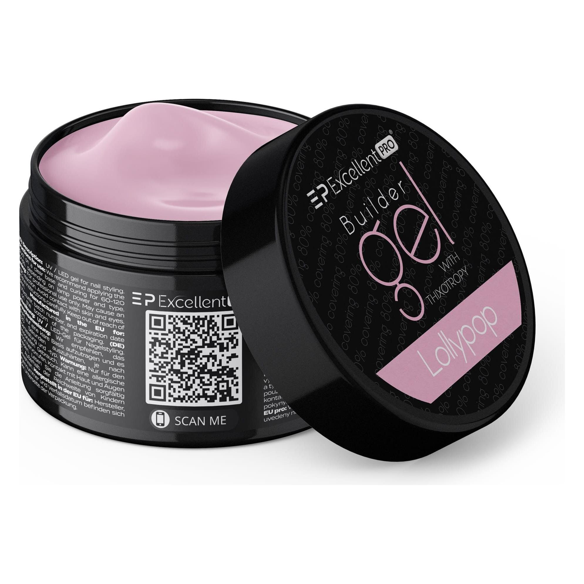 Excellent PRO Builder Gel With Thixotropy Lollypop 50g (Kunstnägel) (65156773)