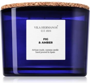 Vila Hermanos Apothecary Cobalt Blue Fig & Amber vela perfumada 350 g. Apothecary Cobalt Blue Fig & Amber