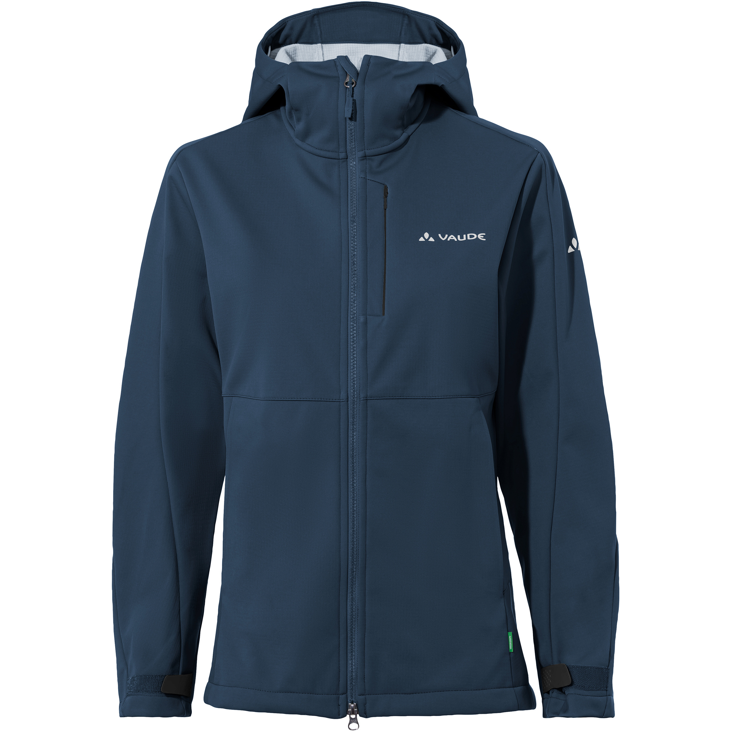 Vaude All Year Elope Softshell II Damen Softshelljacke blau Größe XXL Trekking Wasserabweisend Wasserabweisend
