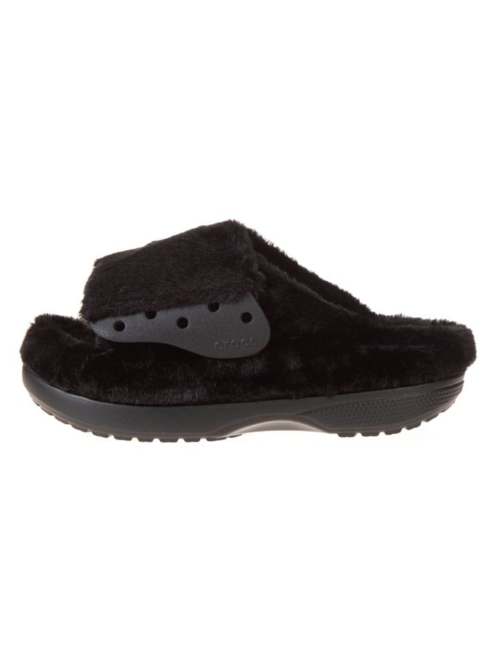 Crocs Hausschuhe "Classic Unfurgettable" in Schwarz - 38/39