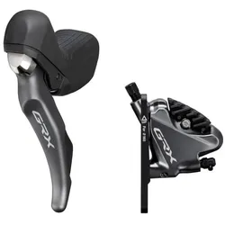 SHIMANO GRX Scheibenbremse Set Schalt- | Bremshebel ST-RX810 + BR-RX81