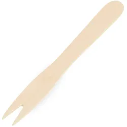 Pommes-Frites-Gabel (aus Holz FSC 100%) 8,5cm