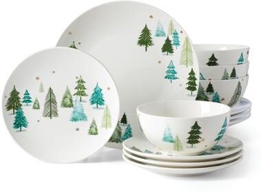 Lenox Balsam Lane 12-Piece Dinnerware Set