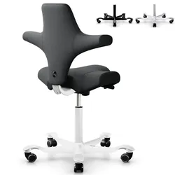 HAG CAPISCO 8106 | Wollstoff Select dunkelgrau | Konfigurator
