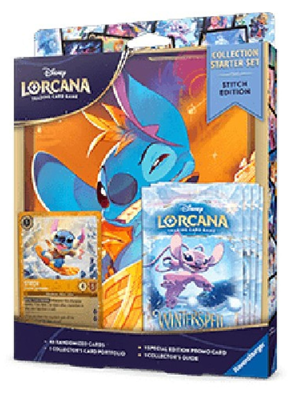 Ravensburger Lorcana Winterspell Collection Starter Set Stitch Edition