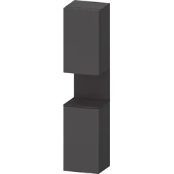 Duravit Collection One Hochschrank, Türanschlag rechts, 400x360x1760mm, Nische Graphit Supermatt, QA1346R80490000, Farbe: Graphit matt
