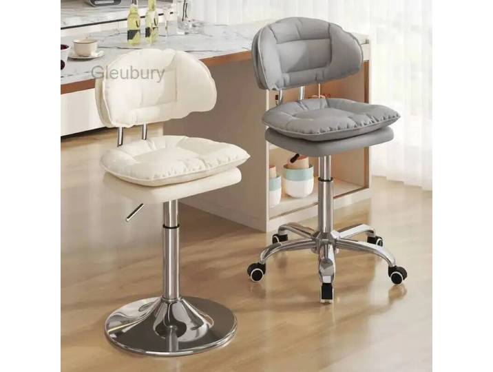 Chaise de bar pliante sur roulettes pour intérieur, chaise haute pour cuisine, tabouret de bar, chaises de comptoir pour table à manger, chaises de bar