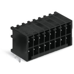 WAGO Stiftleiste (Standard) 1735 Polzahl Gesamt 14 Rastermaß: 3.50 mm 713-1427/105-000 50 St.